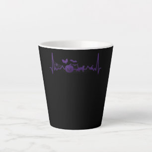 Spinnengeschenk   Lustige Herzfrequenz Halloween Milchtasse
