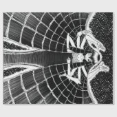Spinnengeschenk | Spider Lover Geschenk Geschenkpapier (Flach)