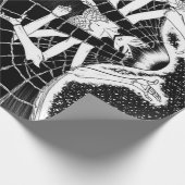 Spinnengeschenk | Spider Lover Geschenk Geschenkpapier (Ecke)