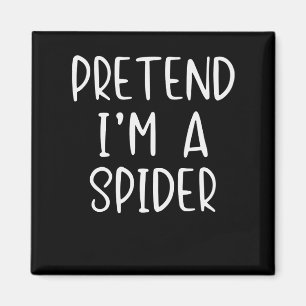 Spinnengeschenk Vortäuschen von Spiderkostüm Hall Magnet