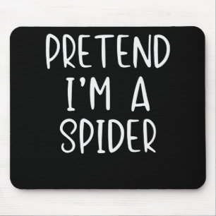 Spinnengeschenk Vortäuschen von Spiderkostüm Hall Mousepad