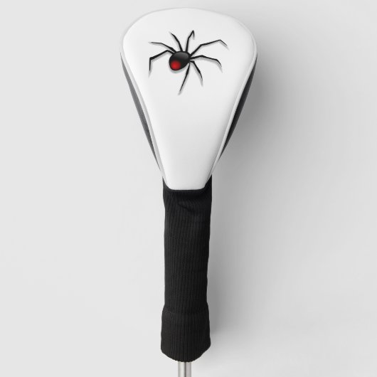 Spinnenhalloween Golf Headcover (Vorderseite)