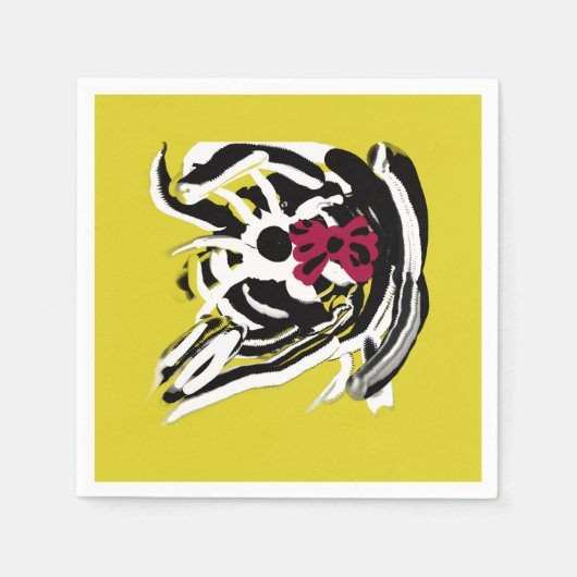 Spinnenherbst serviette (Vorderseite)