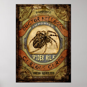 Spinnenmilch Poster