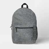 Spinnennetz Bedruckter Rucksack (Vorderseite)