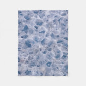 Spinnennetz Fleecedecke (Vorderseite)