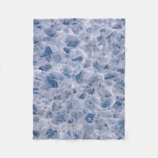 Spinnennetz Fleecedecke (Vorderseite)