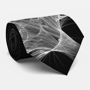Spinnennetz-Fraktal-Design Krawatte
