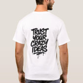 Spinnennetz - gefangen T-Shirt (Rückseite)