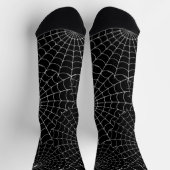 Spinnennetz Halloween Socken (Oben)