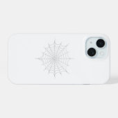 Spinnennetz iPhone 15 Hülle (Rückseite (Horizontal))