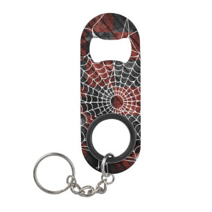 Spinnennetz Mini Flaschenöffner