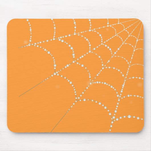 Spinnennetz Mousepad (Vorne)