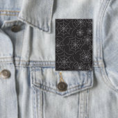 Spinnennetz-Muster Button (Insitu)