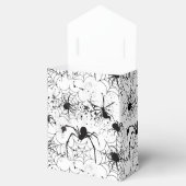 Spinnennetz-Muster Halloween Geschenkschachtel (Geöffnet)