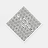 Spinnennetz-Muster-Papierhandtücher Serviette (Ecke)