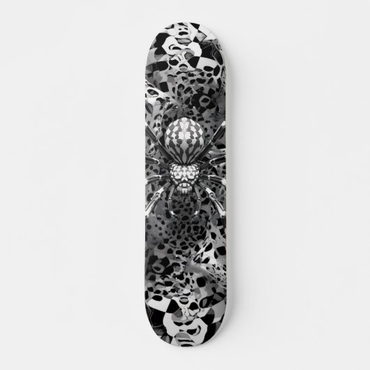 Spinnennetz-Skateboard Skateboard (Vorne)