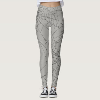 Spinnennetz Yoga Leggings