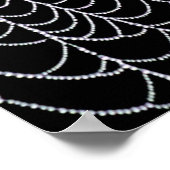 Spinnennetze | Drucken Poster (Ecke)