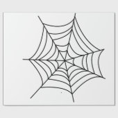 Spinnennetze Geschenkpapier (Flach)