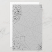 Spinnennetze Halloween Spiders Briefpapier (Vorne/Hinten)