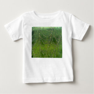 Spinnennetze mit Tauben Abstrakte Kunst Baby T-shirt