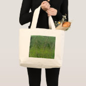 Spinnennetze mit Tauben Abstrakte Kunst Jumbo Stoffbeutel (Vorderseite (Produkt))