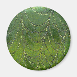 Spinnennetze mit Tauben Abstrakte Kunst Magnet