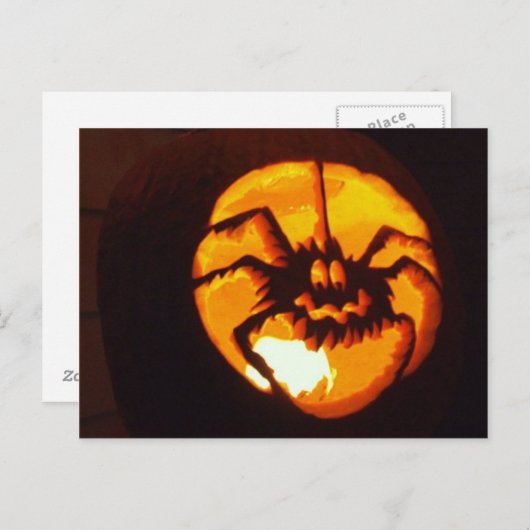 Spinnenpumpen Postkarte (Vorne/Hinten)