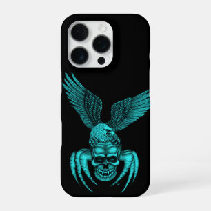 Spinnenschädel mit Adler iPhone 16 Pro Hülle