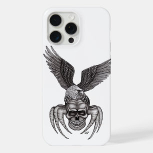 Spinnenschädel mit Adler iPhone 15 Pro Max Hülle