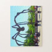 Spinnenskulptur Ottawa. Puzzle (Vertikal)