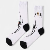 Spinnensocken Socken (Linkes Detail)