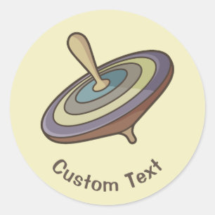 Spinnerei Runder Aufkleber