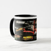 Spinnerkasten Tasse (Vorderseite Links)