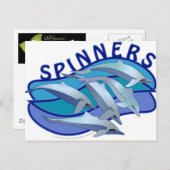 Spinners Postkarte (Vorne/Hinten)