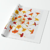 Spinning Blossoms in the Orbit of Light Geschenkpapier (Ungerollt)