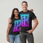 Spinning Class Saying Spin Workout Exercise Bike F T-Shirt (Unisex)