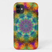 Spinning Kaleidoscope Rainbow Case-Mate iPhone Cas Hülle (Rückseite)