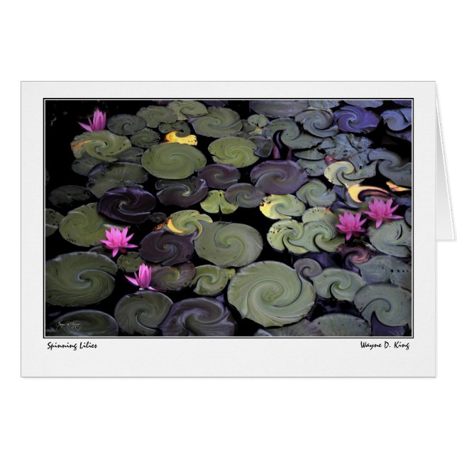 Spinning Lilies (Vorderseite (Horizontal))