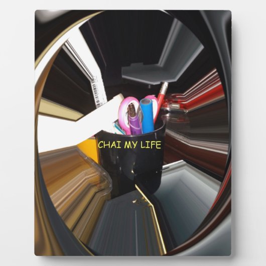 Spinning Office Essentials Moderne Wanddekoration Fotoplatte (Vorderseite)