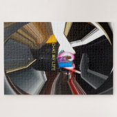 Spinning Office Essentials Moderne Wanddekoration Puzzle (Horizontal)