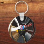 Spinning Office Essentials Moderne Wanddekoration Schlüsselanhänger (Vorderseite)