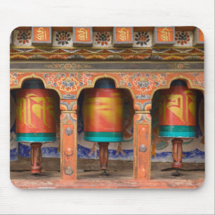 Spinning Prayer Wheels Mousepad