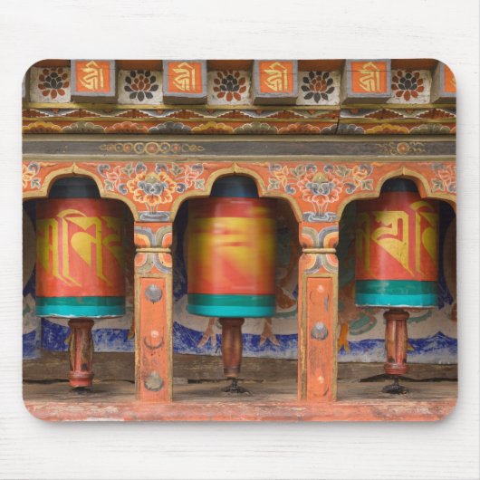 Spinning Prayer Wheels Mousepad (Vorne)