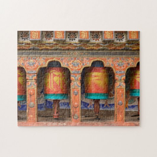 Spinning Prayer Wheels Puzzle (Horizontal)