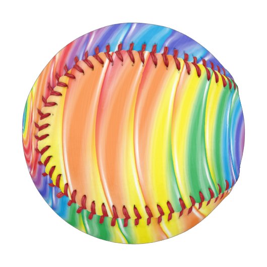 Spinning Rainbow Baseball (Vorderseite Links)