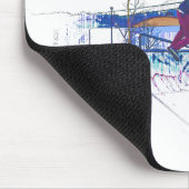 Spinning the Deck - Stunt Scooter Mousepad (Ecke)