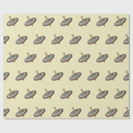 Spinning Top Geschenkpapier (Flach)