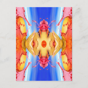 Spinning Top Postkarte